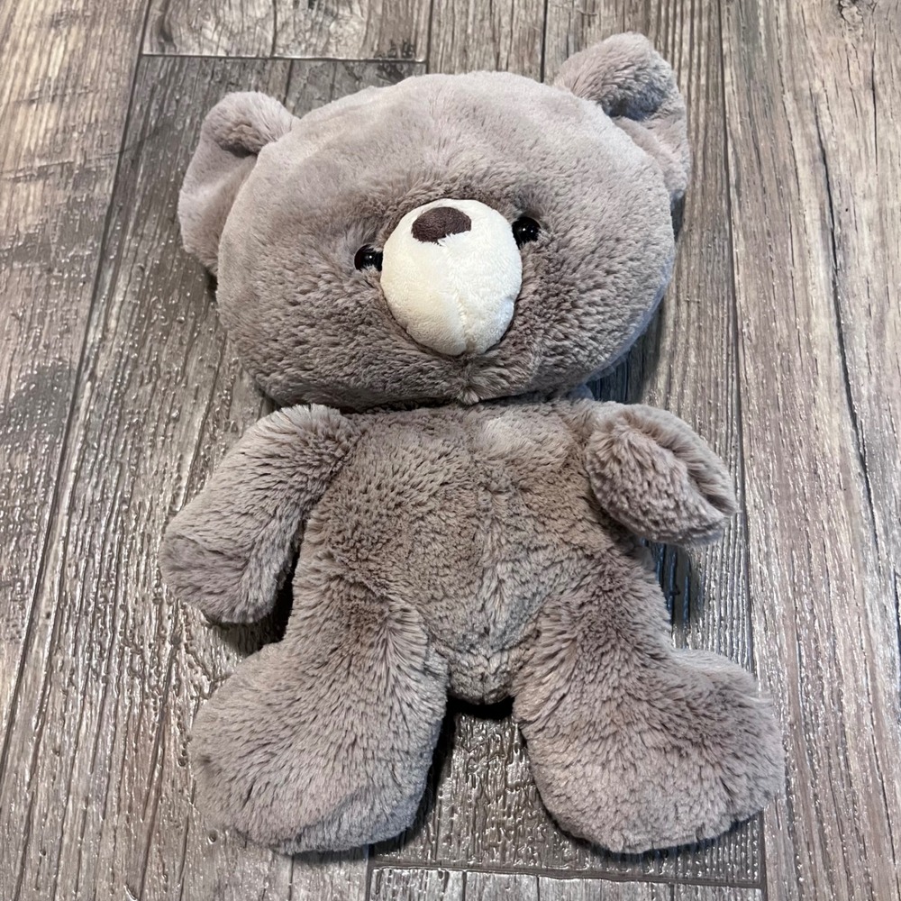 Gund Kai Teddy‎ Bear Plush Stuffed Animal Taupe Grey 12 Inch 6055968